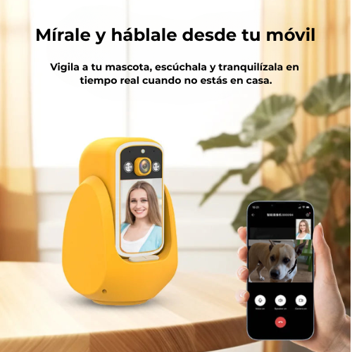 Cámara Inteligente para Mascotas